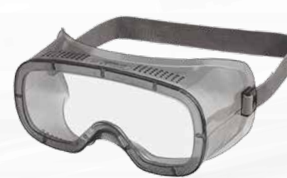 代尔塔101124透明PC防化眼罩及保养方法