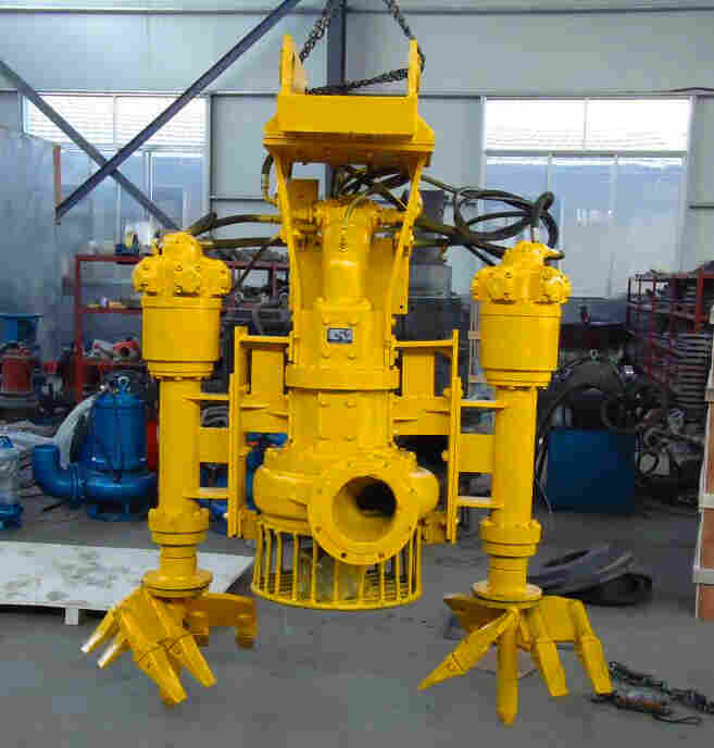 河道清理挖掘机挂载液压采泥沙泵