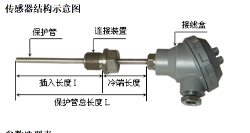 鎧裝PT100溫度傳感器