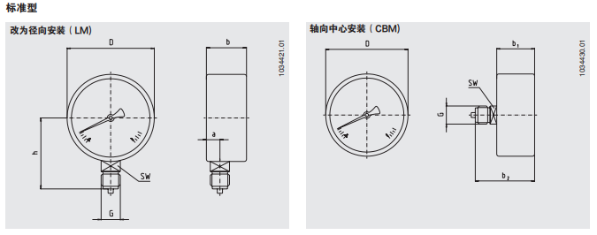 膜盒壓力表