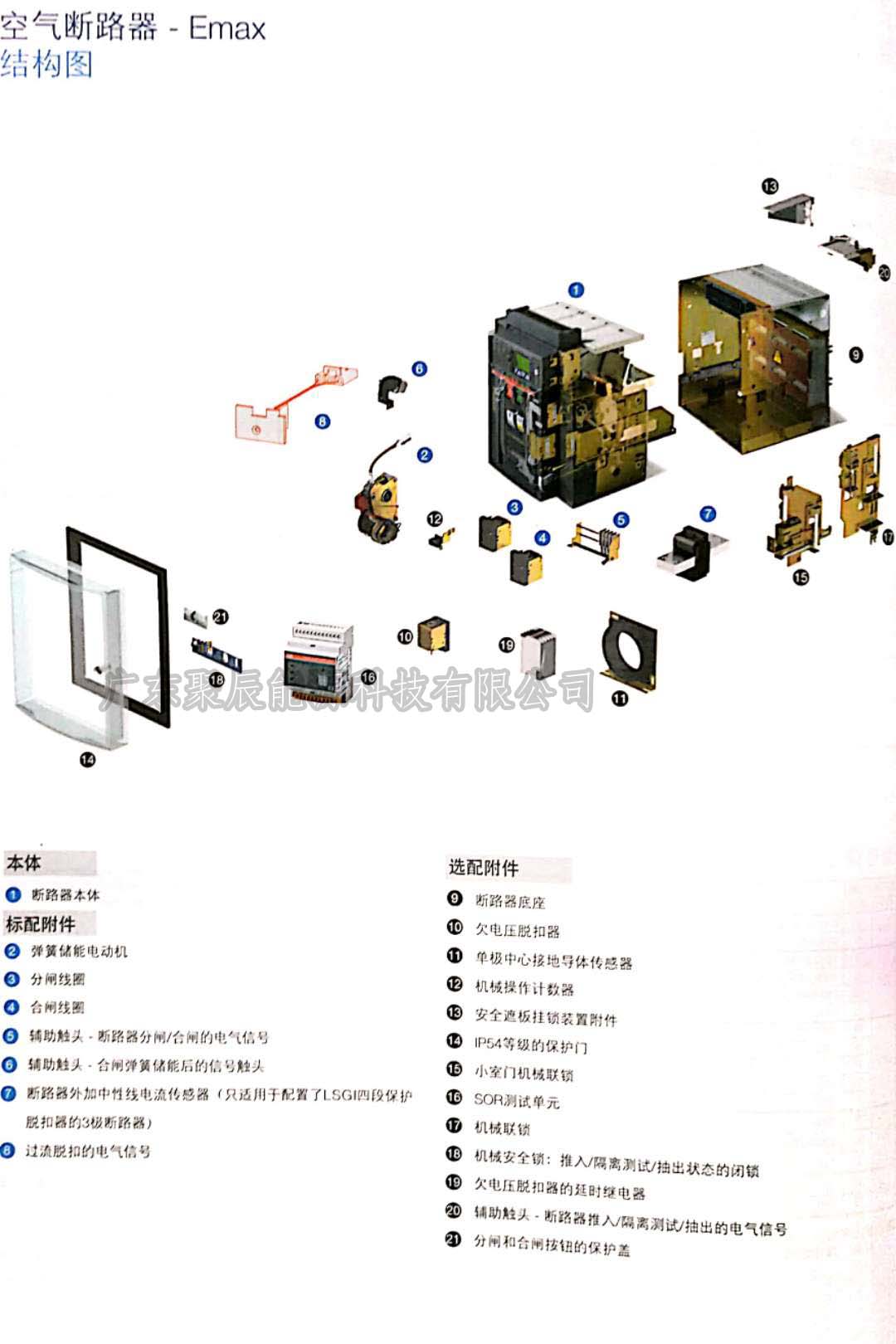 ABB E2B1600 E2N1600 2S1600 萬能式斷路器 ABB框架斷路器