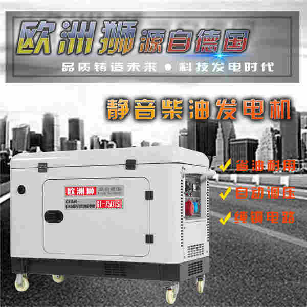 7千瓦柴油发电机便携带