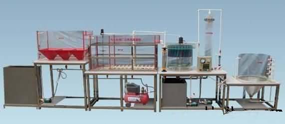 污水處理廠立體布置模型