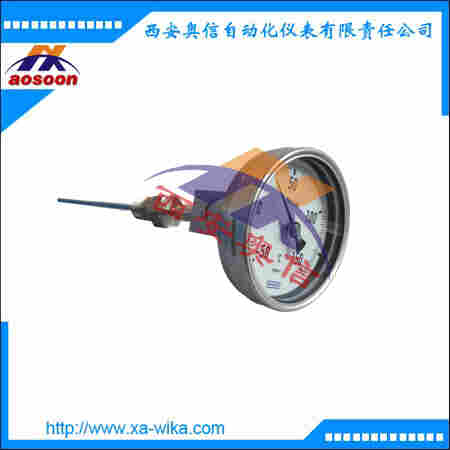 双金属温度计S5551 西安WIKA代理 万向温度计0-100°C