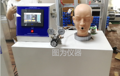 口罩呼吸阻力试验台 口罩呼吸阻力测试仪
