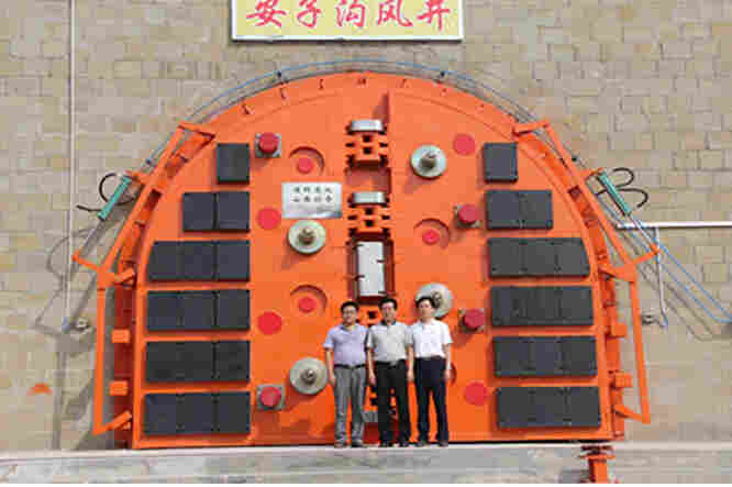 矿用斜井防爆门斜风井防爆门设备安装要求及方法