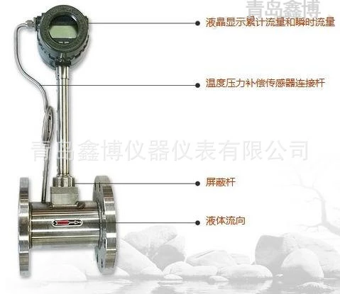 山東高溫蒸汽渦街流量計