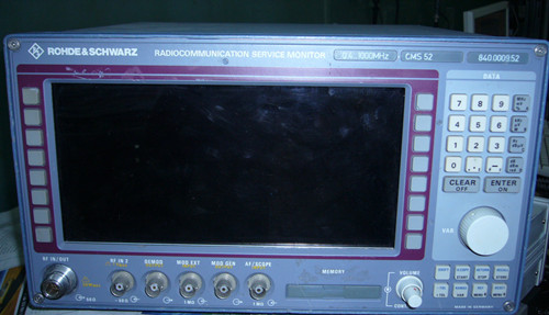 罗德施瓦茨 CMS52 / CDM60无线电综合测试仪