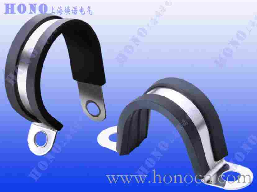 上海焕诺电气HONO塑料波纹软管R型管夹 尼龙软管U型管夹 尼龙波纹软管管夹 塑料软管管夹 R型塑料软管管夹