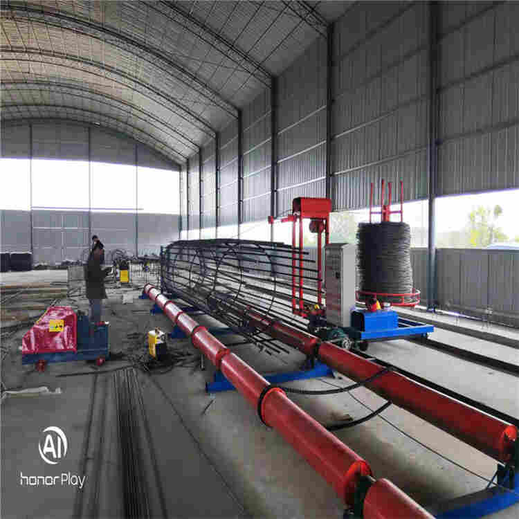 黑龙江全自动钢筋笼绕筋机厂家