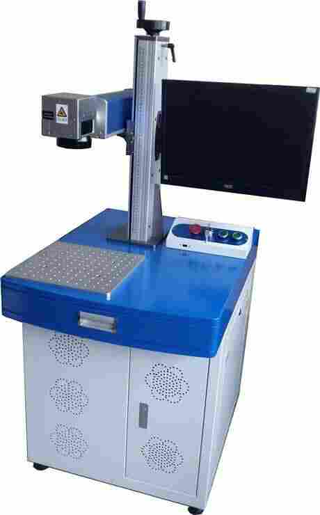 激光镭雕机打透光产品用什么光源打