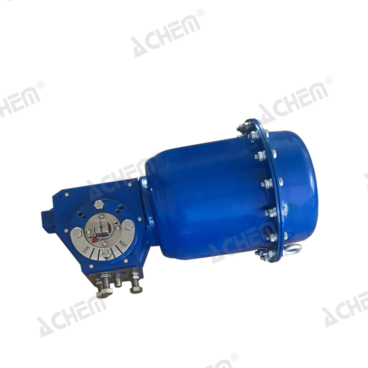 弹簧薄膜执行器ASD4C-T0 V型球阀执行器 油田用气动执行器