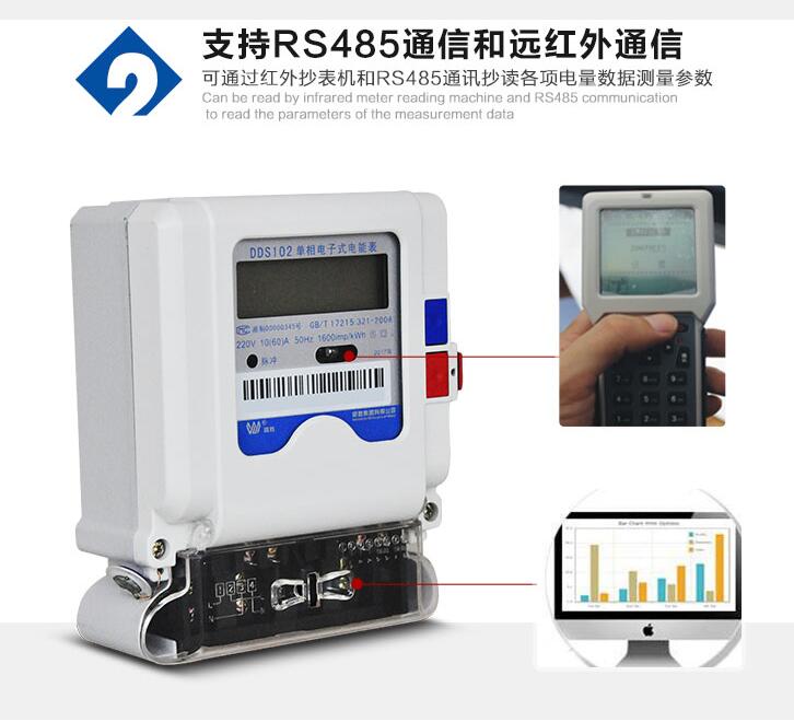 威勝DDSY102-K3單相電子式預(yù)付費電能表