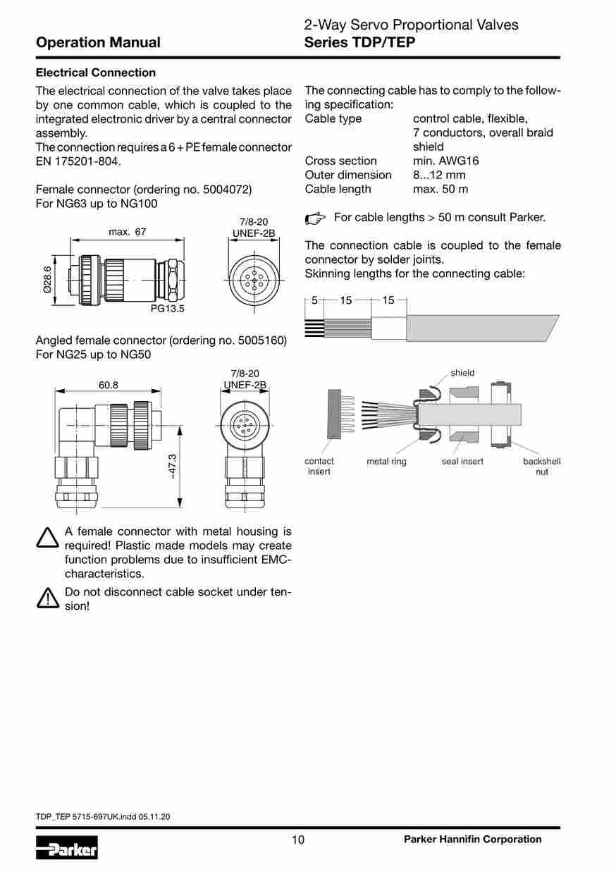 PARKER    TDP100EH79C2NE0