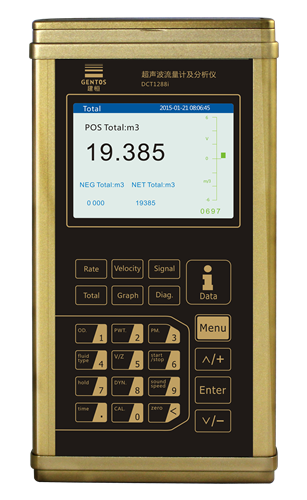 建恒DCT1288i手持式超聲波流量計(jì)