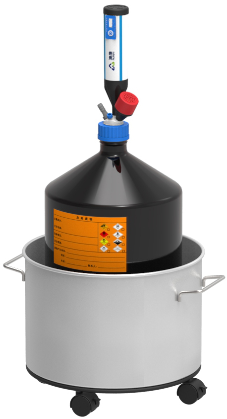 PPP100-FT型管路式廢液收集裝置珀金埃爾默ICP-OESICP-MS廢液桶密封蓋