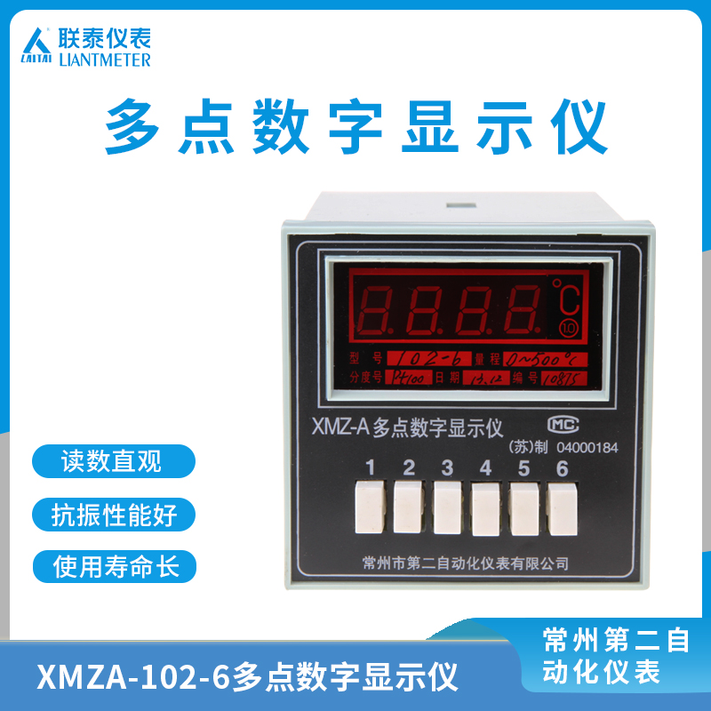 XMZA-102-6多點數字巡檢儀
