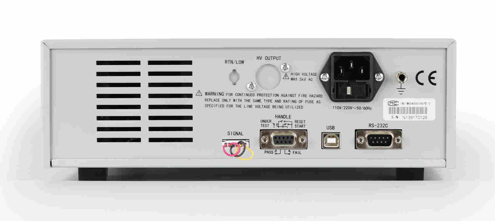 同惠電子TH9320 程控交直流耐壓絕緣測試儀