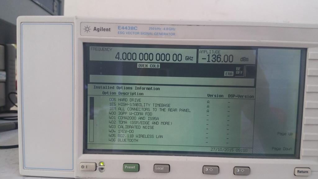 E4438C信號分析儀