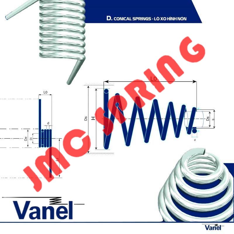 法國(guó)VANEL壓縮彈簧