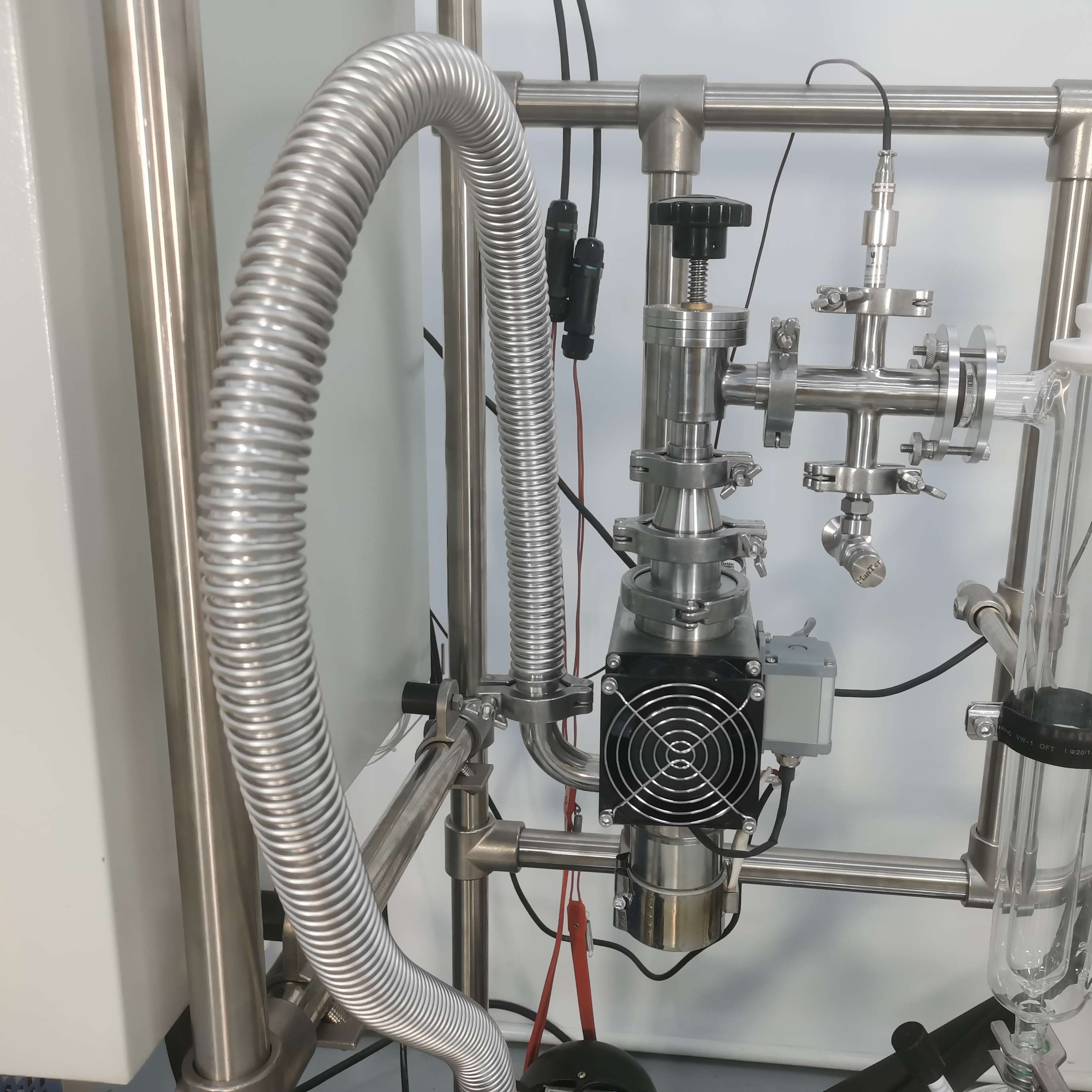 QYMD-60C短程分子蒸馏原油提纯设备实验室蒸馏器化学分离设备