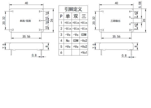 GAIA薄電源模塊國產(chǎn)替代KZ10G系列