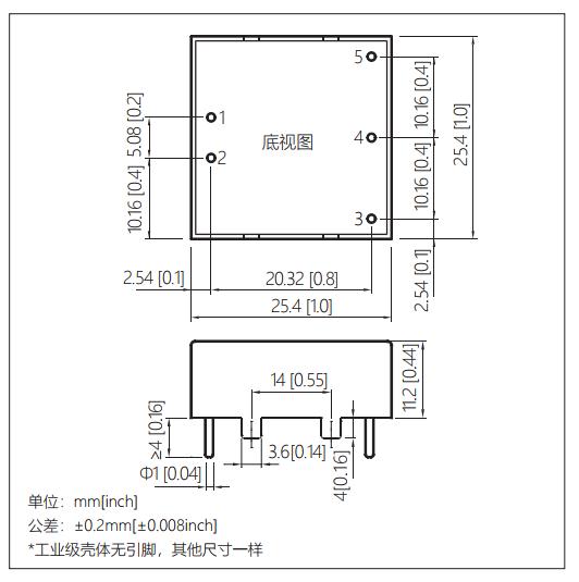 匯眾電源模塊HZD03B瓦系列