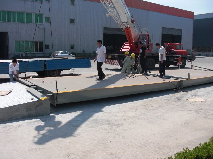 晋联仪器安徽合肥市电子地磅厂家供应商100吨16米全电子汽车衡