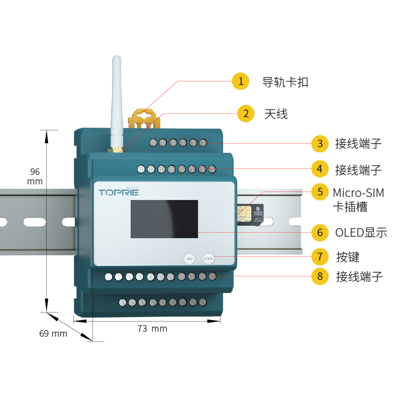 拓普瑞TP622多功能電力監(jiān)測(cè)儀表