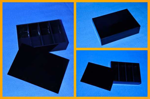 上海百千抗体孵育盒 透明黑色免疫组化湿盒 western blot抗体孵育盒厂家定制