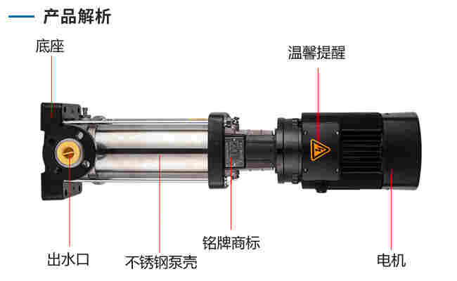 CDLCDLF型立式不銹鋼多級離心泵立式管道泵離心泵上海三利全心做好泵