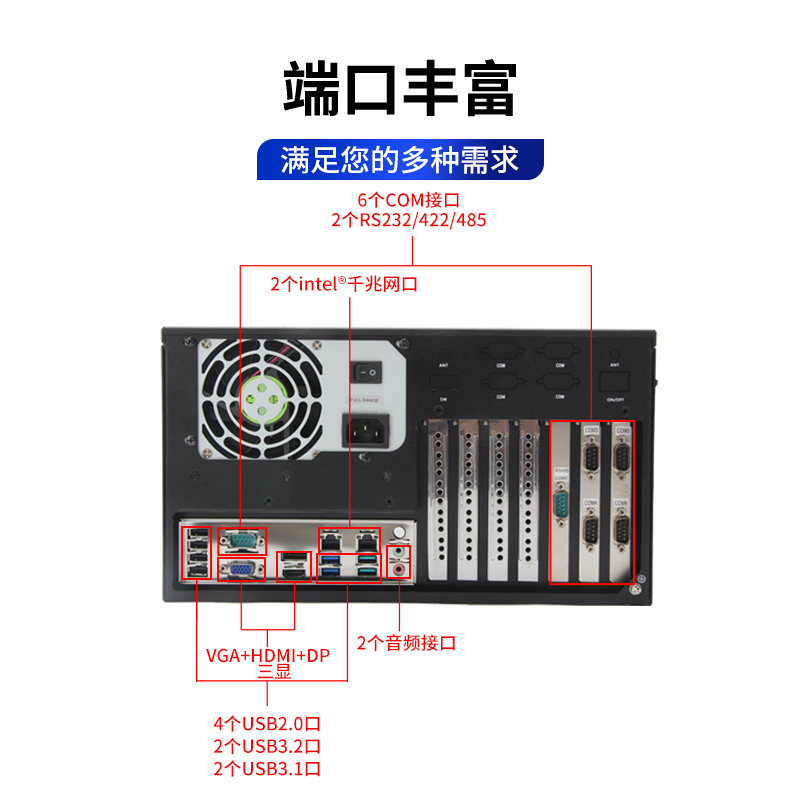 酷睿10代壁掛式三顯工控機(jī)