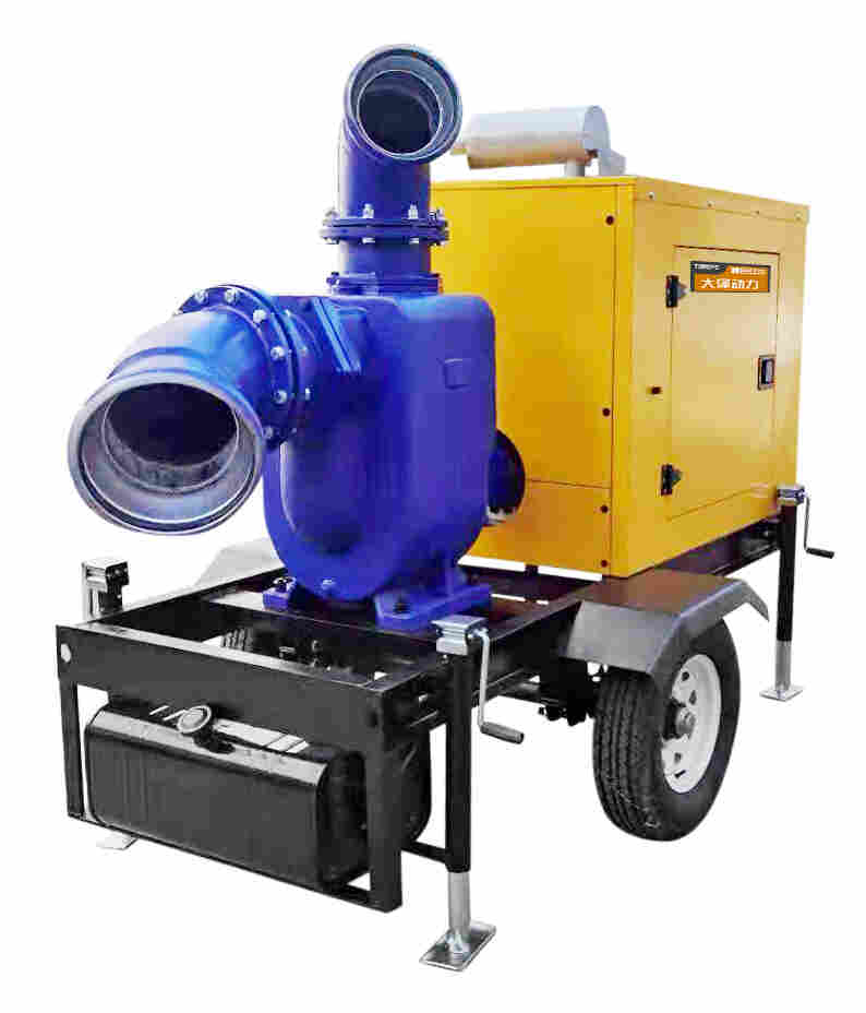 大泽300立方柴油移动泵车