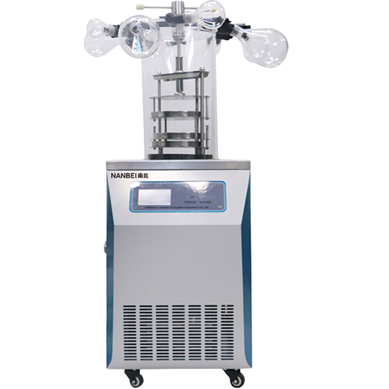 冷冻干燥机实验室食品空气压缩预冻冻干机