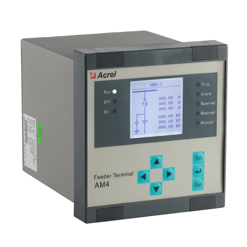 安科瑞AM4-I 电流型微机保护装置 输入5A 10kV变压器保护 DC48V