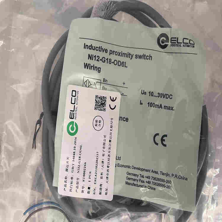宜科全金属接近开关NI8-G12-OD6L使用说明书