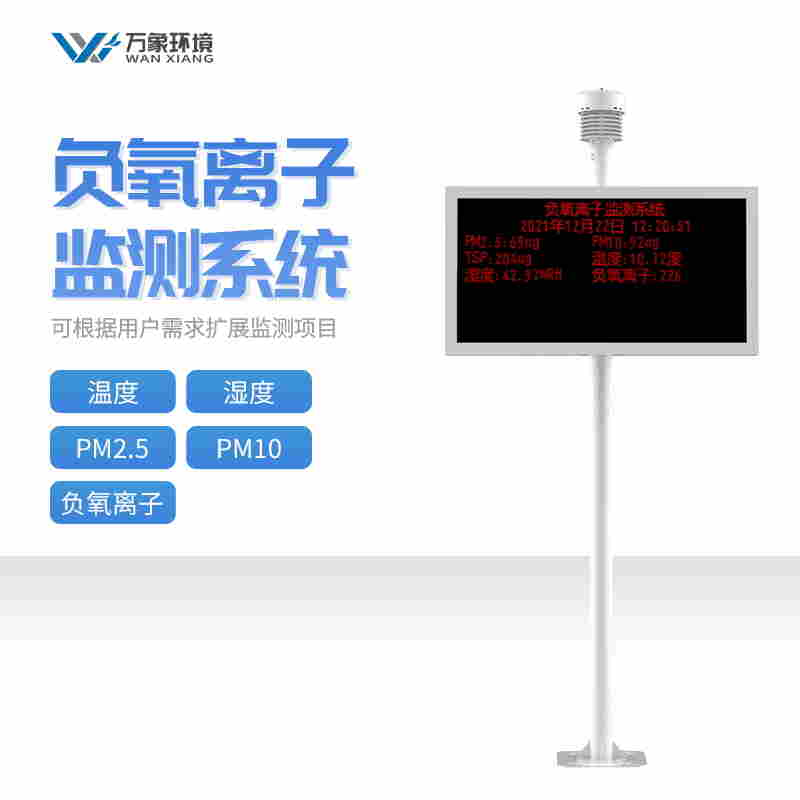 小区环境监测系统-在线负氧离子监测站价格