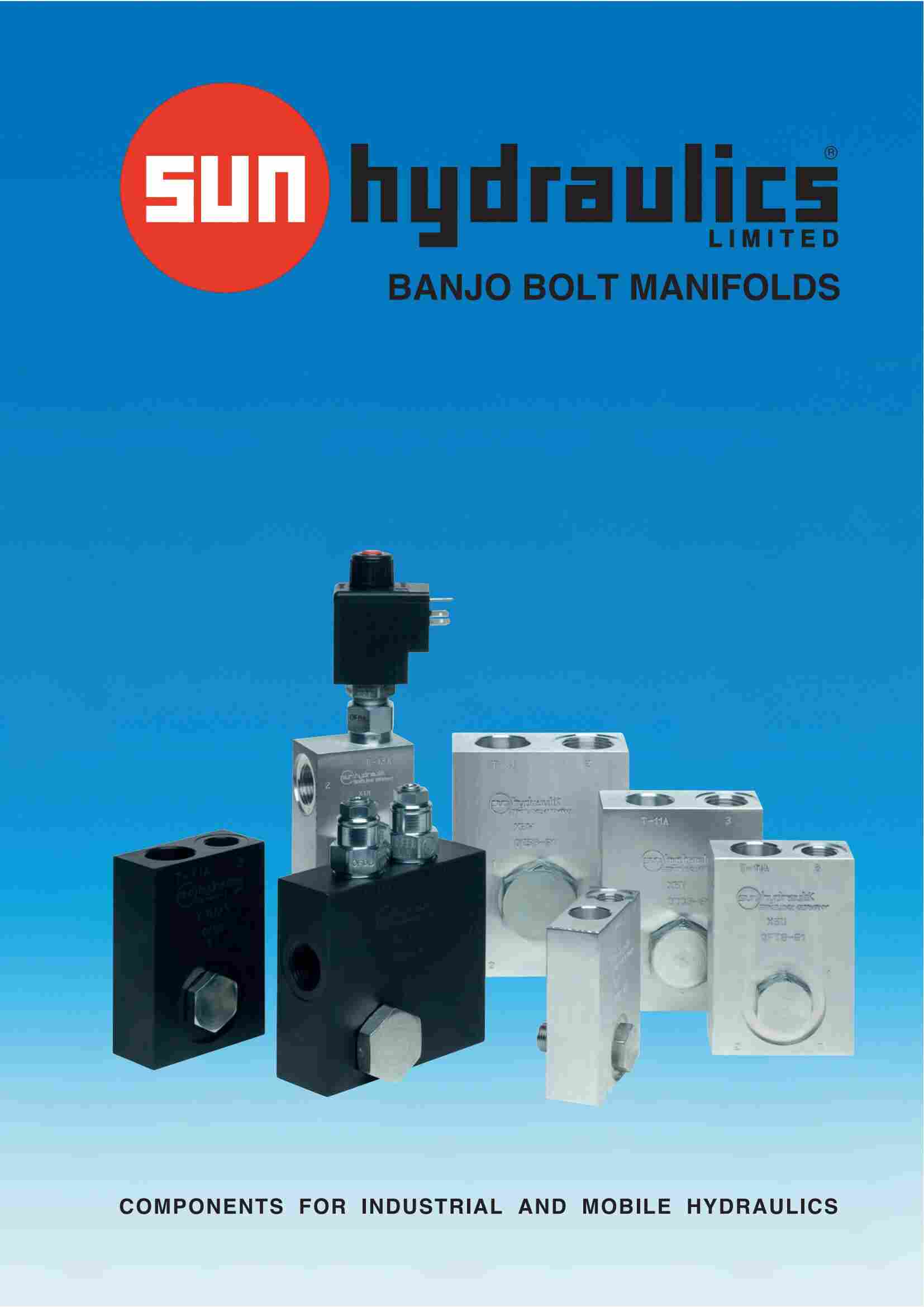 sun插装阀 CBIGLJN