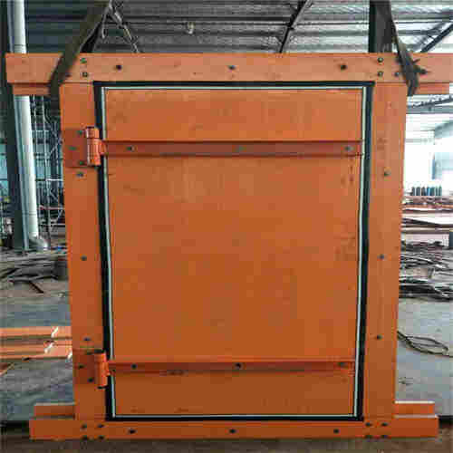 竹编矿用风门也叫竹胶板无压风门