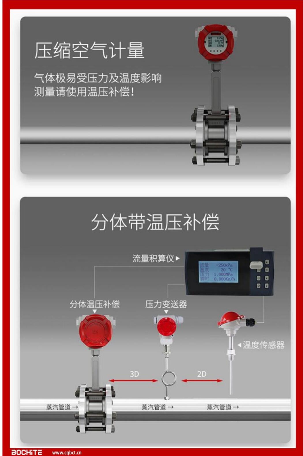 BCT-WG渦街流量計