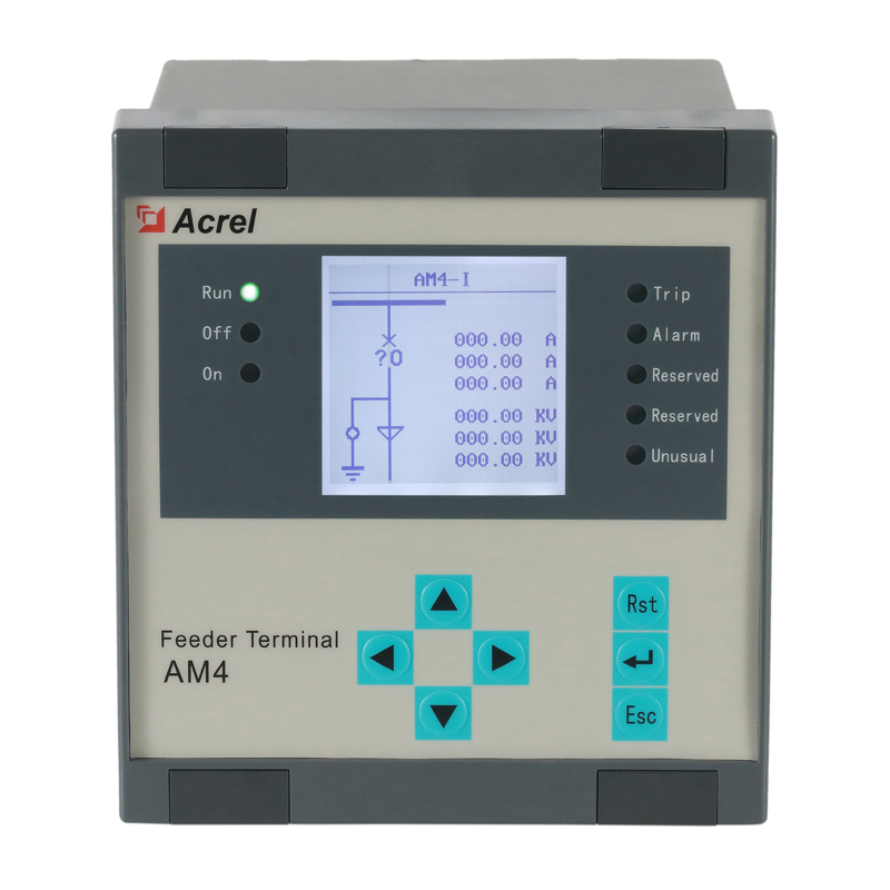 安科瑞AM4-U1 电压型微机保护装置 本段PT保护 RS485接口 DC220V