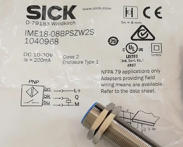 SICK傳感器IM18-05BPS-ZW1