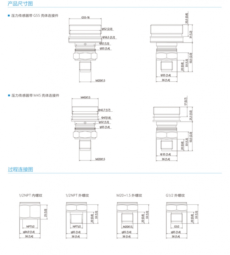 單晶硅壓力傳感器 宣中科技