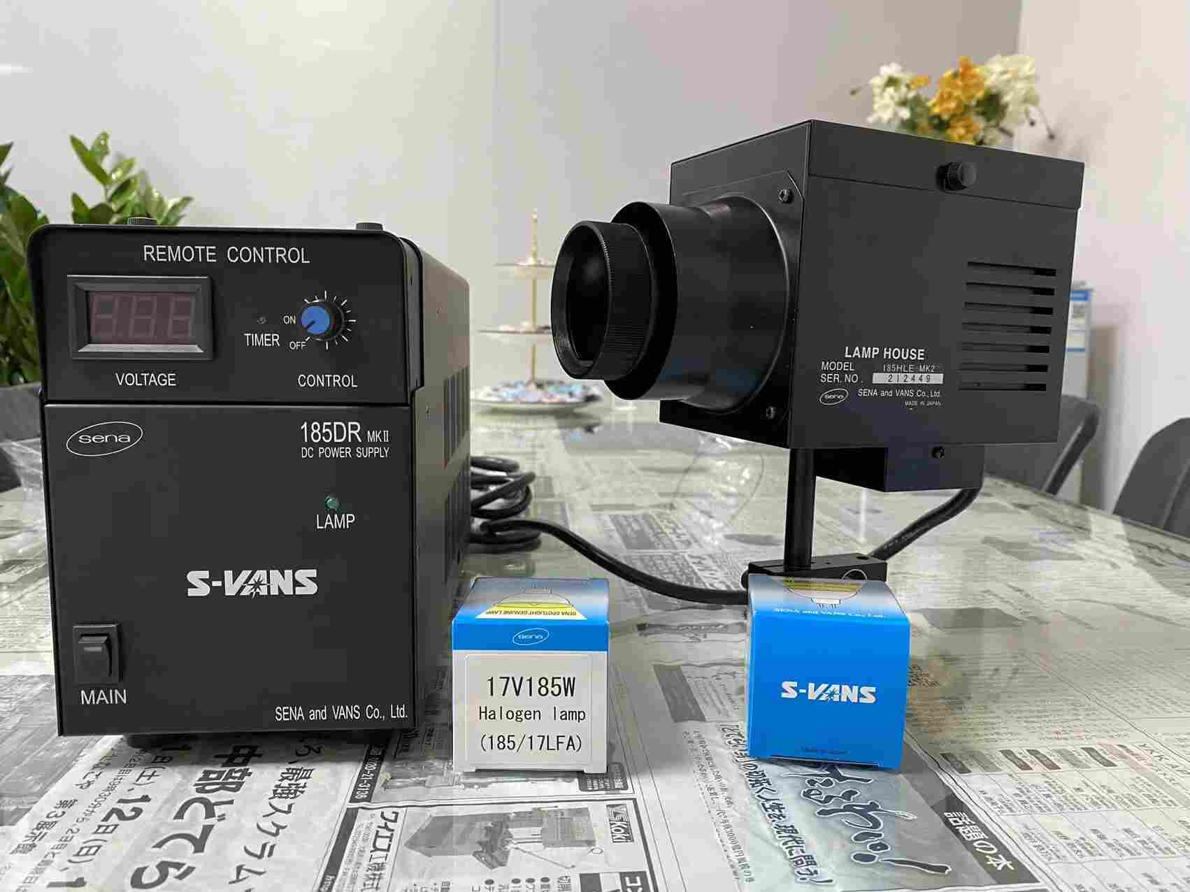 日本sena目视晶圆检查灯185LE-AL 光学测量仪