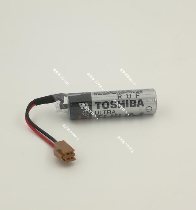 原裝 TOSHIBA 東芝 ER6V/3.6V 鋰電池 PLC工控電池 帶插頭