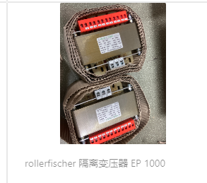 德国rollerfischer 隔离变压器 EP 1000