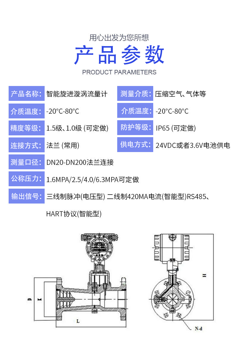 旋進漩渦流量計