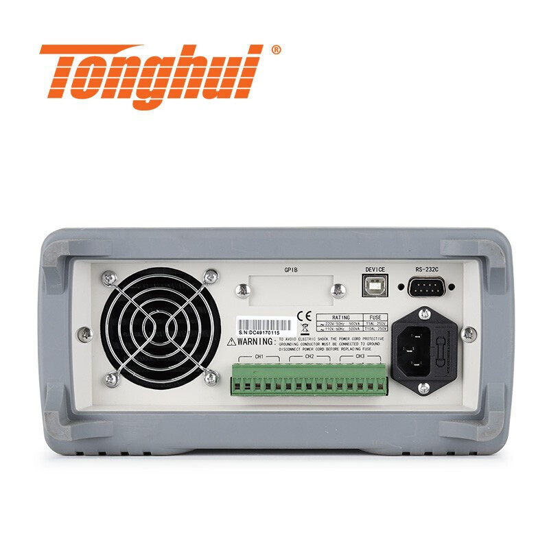 Tonghui/同惠 TH6412直流稳压电源可编程1mV三通道30V6A 主机2