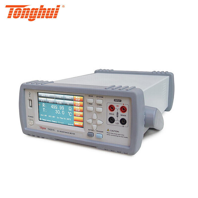 Tonghui/同惠 TH2515 直流低电阻测试仪110MΩ毫欧表微欧计5-1/2