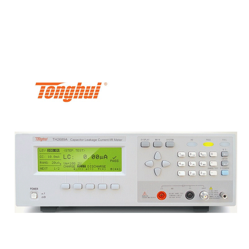 TongHui同惠电容漏电测试仪200/500V高精度绝缘电阻测试仪LCD显示